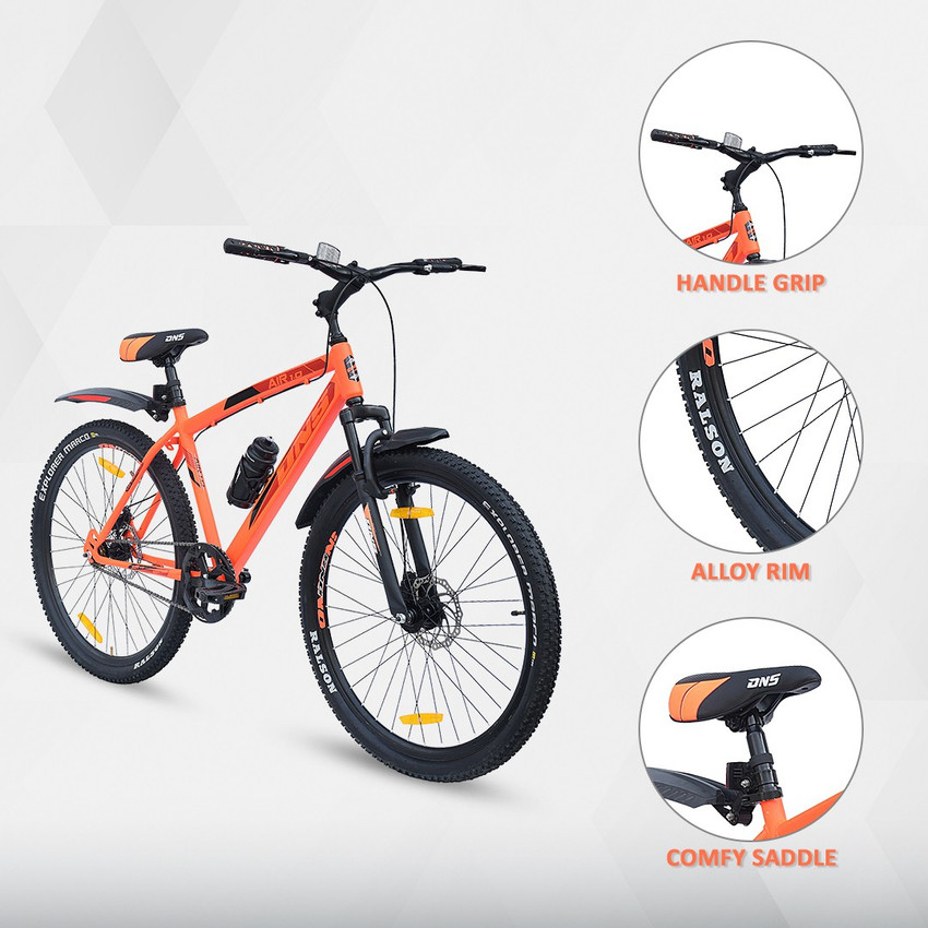 DNS BIKES AIR 1.0 Cycle for Men with Dual Disc Brake Single