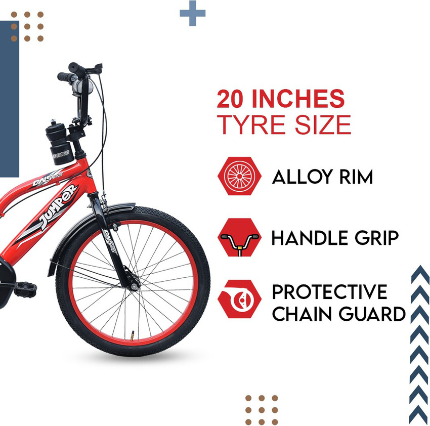 DNS BIKES JUMPER BICYCLE FOR KIDS WITH WATER BOTTLE SUPPORT