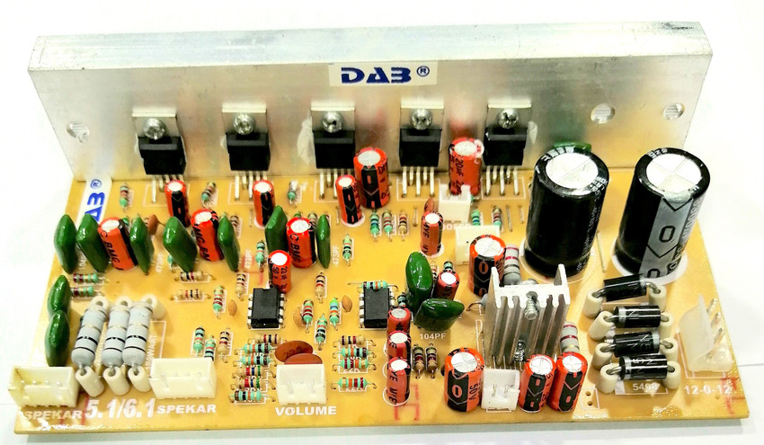 DAB Audio Amplifier Board Kit for Home Theater 5.1 6.1 300W 5