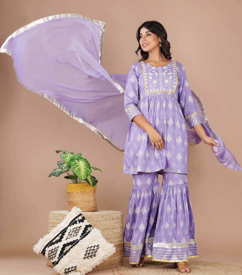 Flipkart sharara on sale