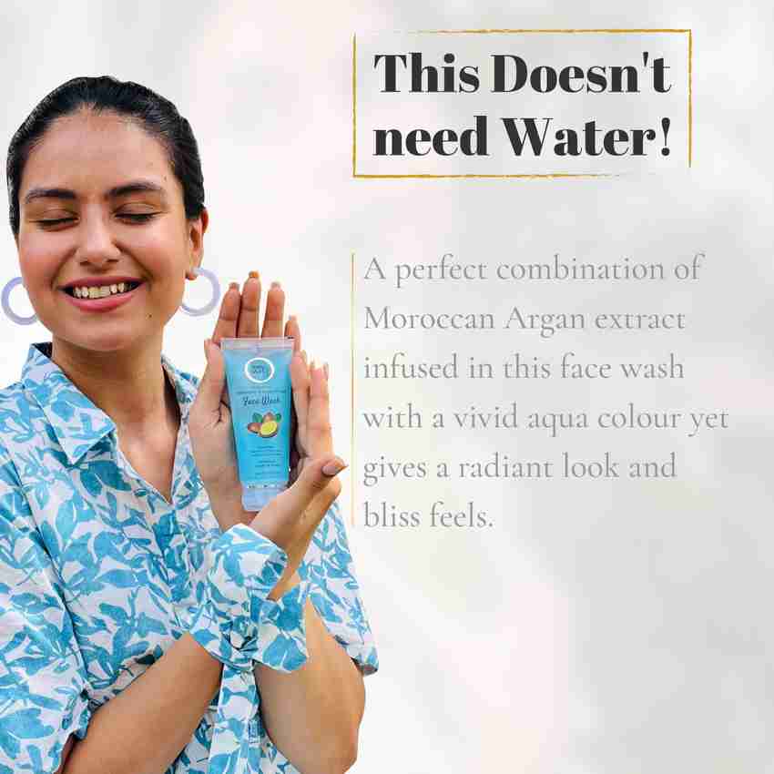 MINTROOTS Waterless On The Go Face Cleanser Moroccan Argan Oil