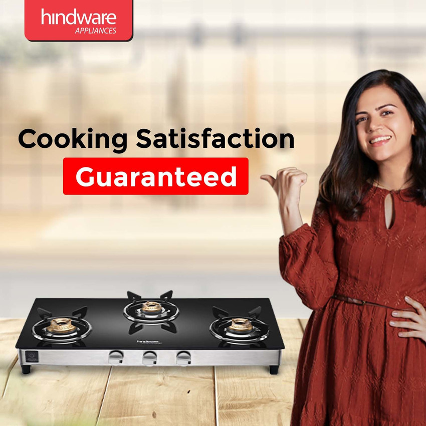 Hindware stainless steel gas stove top