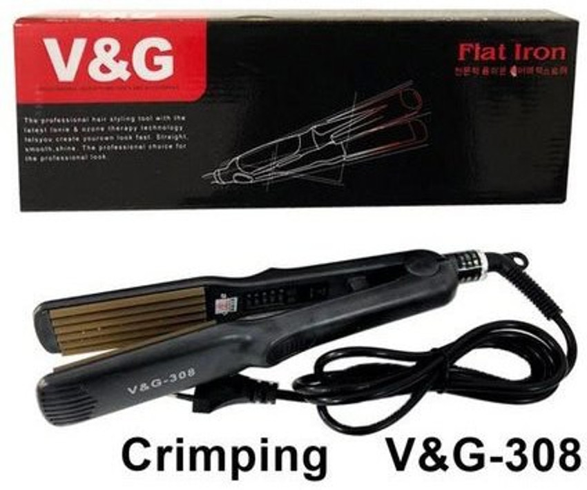 V&g hair on sale straightener 308