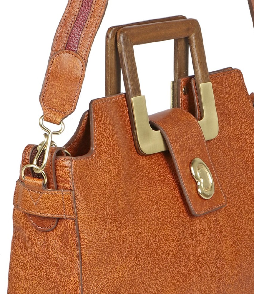 Buy Orange Charleston 03 Shoulder Bag Online - Hidesign