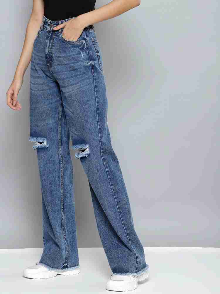 Buy Girls Ice Blue Bell Bottom Jeans Online at Sassafras