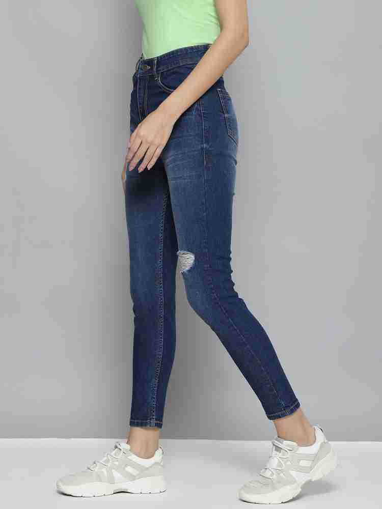 SASSAFRAS Slim Women Blue Jeans - Buy SASSAFRAS Slim Women Blue