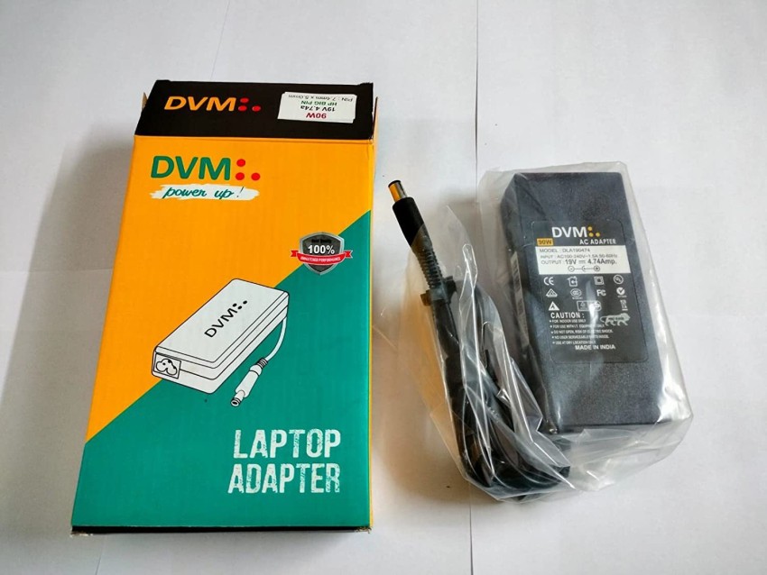 DVM HP Laptop Adapter 90 W Adapter DVM Flipkart