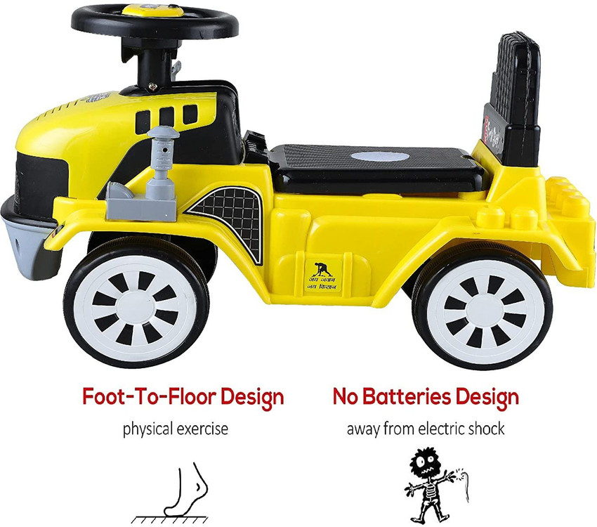 Foot to floor ride on tractor deals