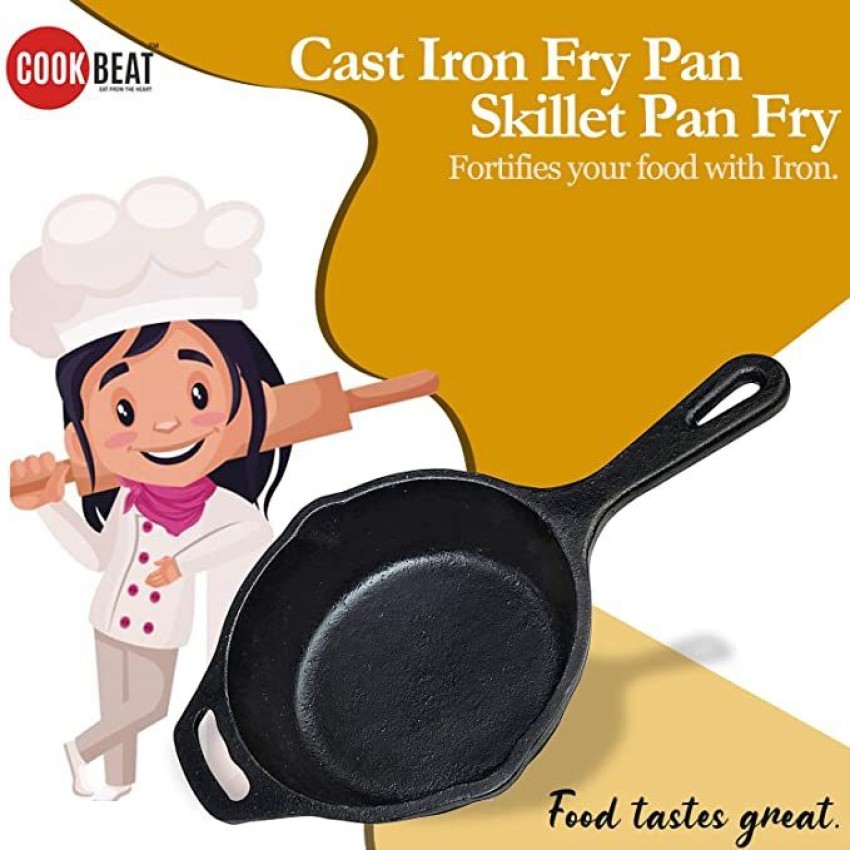  cookbeat Cast Iron Paniyaram Appam Pan, Paniyarakkal