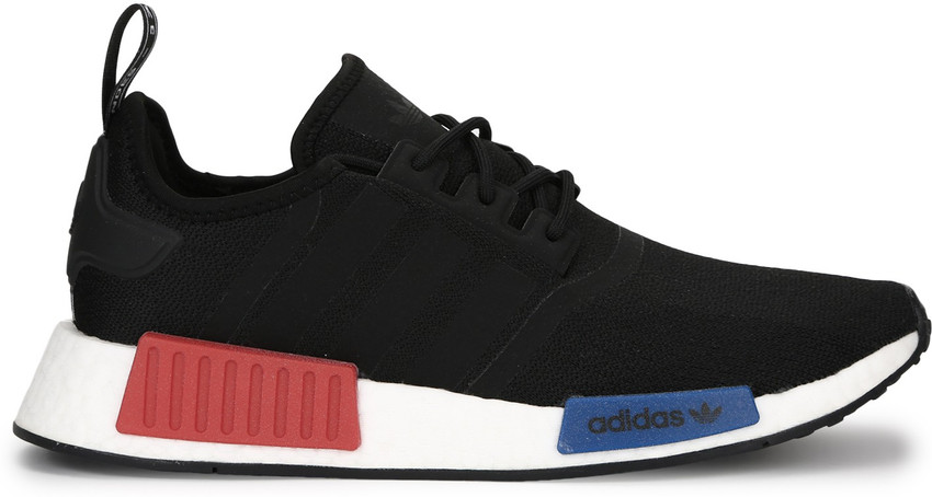 Adidas nmd mens black and red cheap