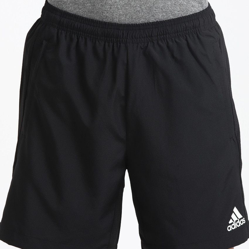 ADIDAS Printed Men Black Sports Shorts