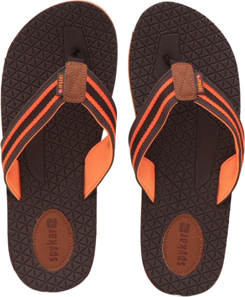 Spykar Men Hawaii Chappal Brown Flip Flops Buy Spykar Men