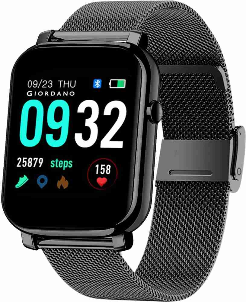 GIORDANO GT02 BK Smartwatch Price in India Buy GIORDANO GT02 BK
