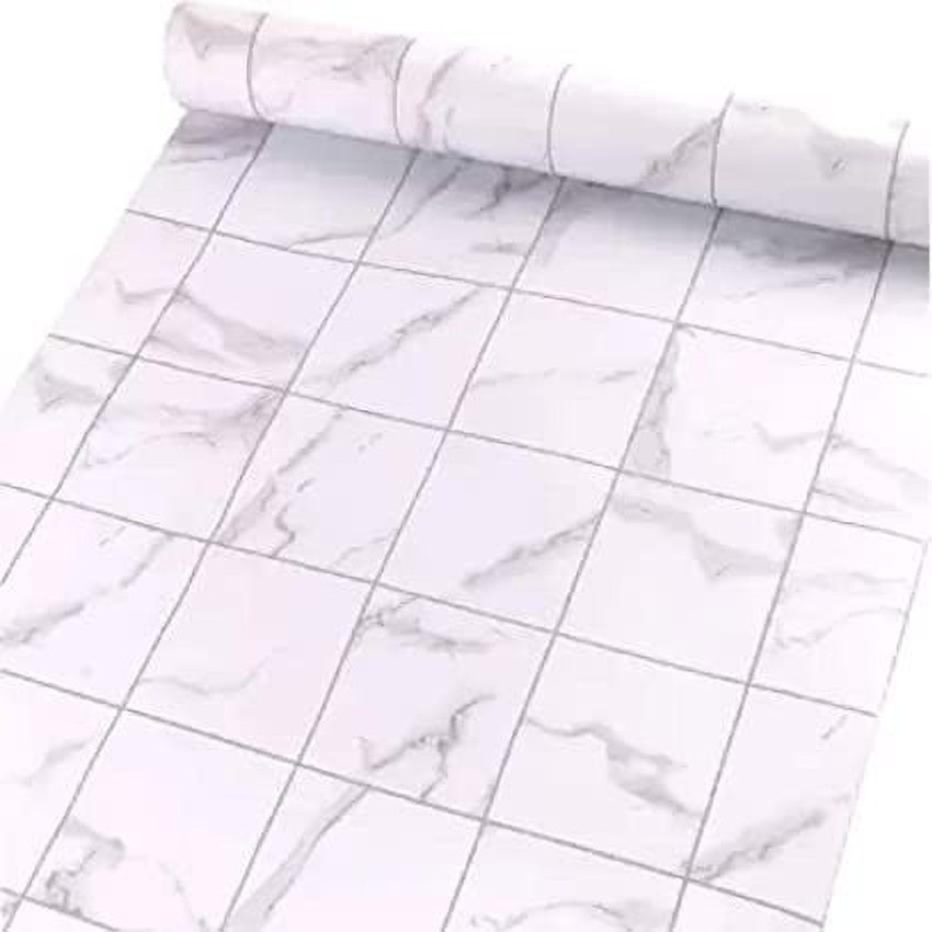 Flipkart SmartBuy 100 cm Black and White Contact Paper for Floor