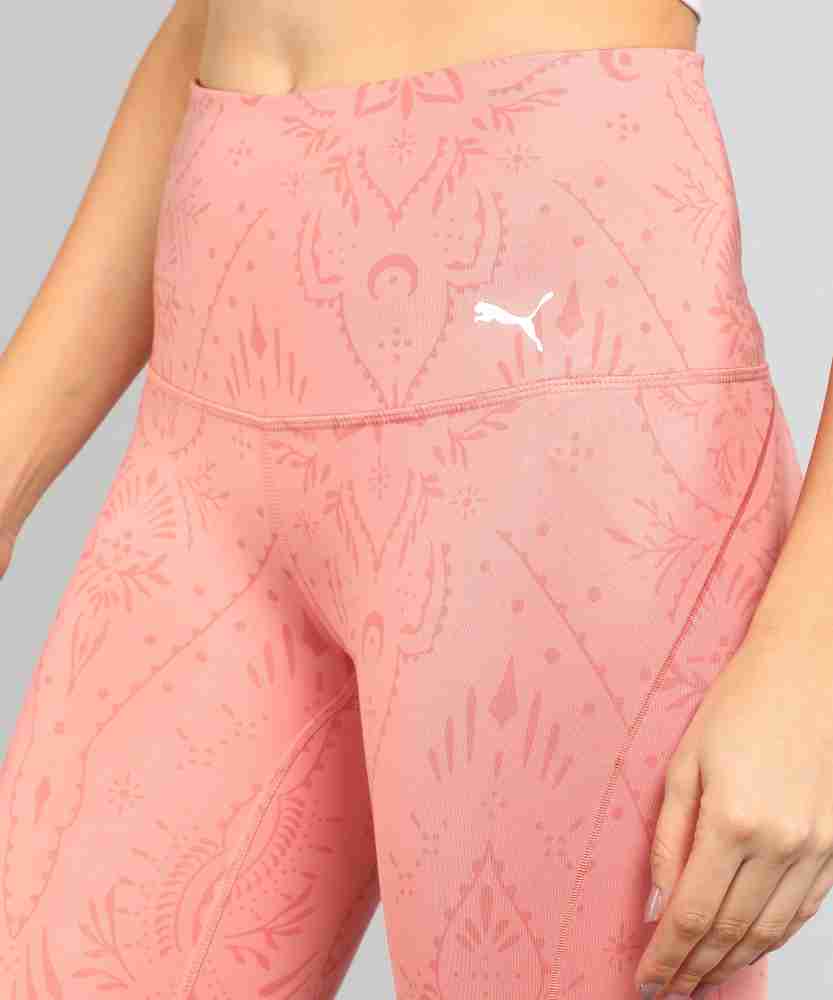 PUMA Printed Women Pink Tights - Buy PUMA Printed Women Pink Tights Online  at Best Prices in India