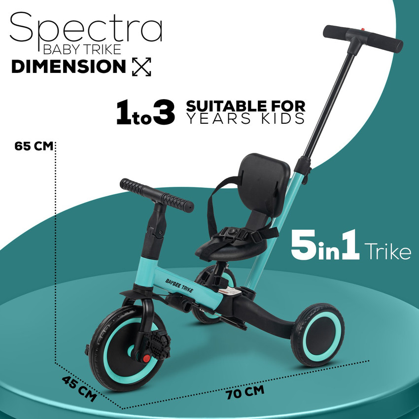 Tricycle size best sale