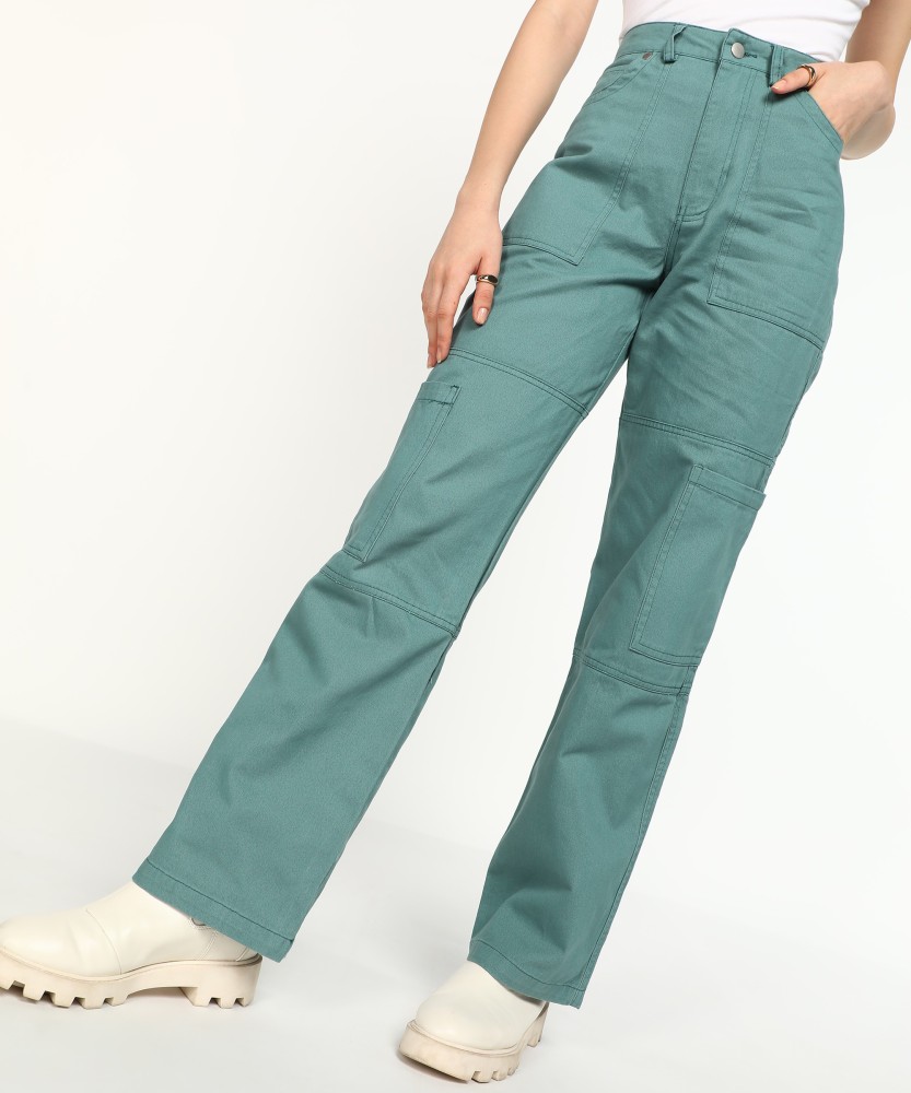 Womens cargo pants on sale flipkart