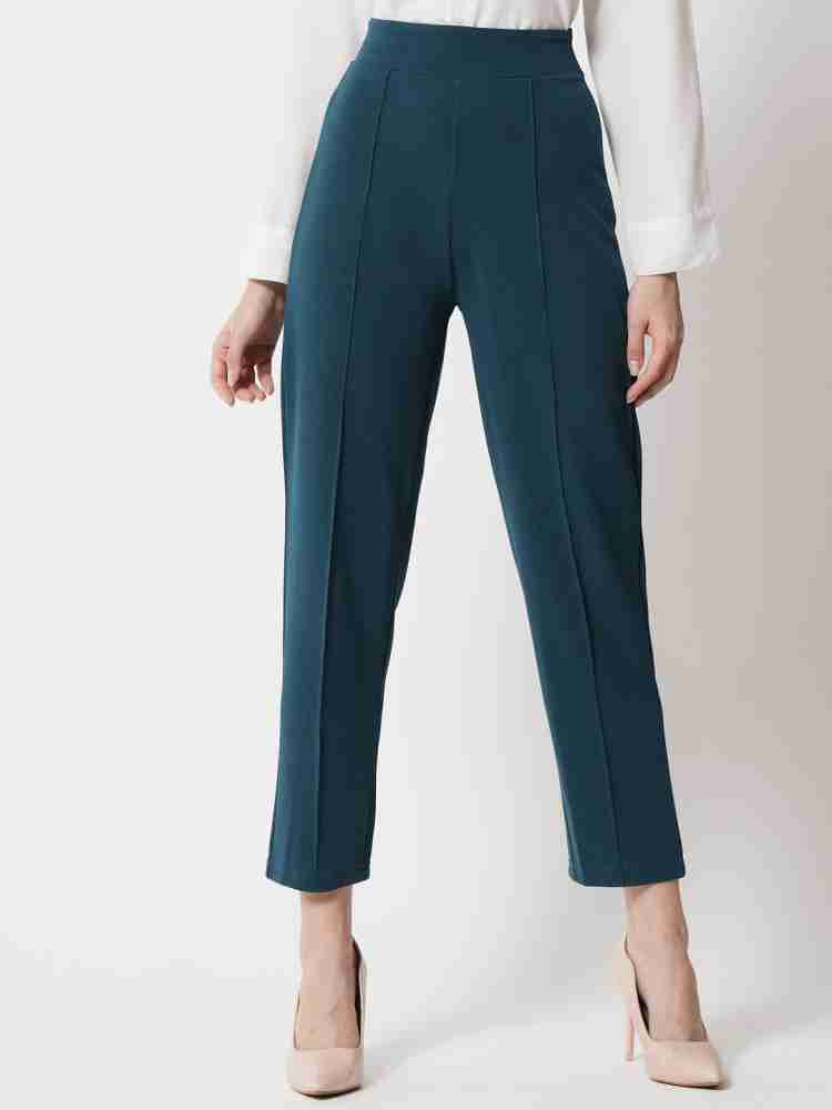 KOTTY Regular Fit Women Green Trousers