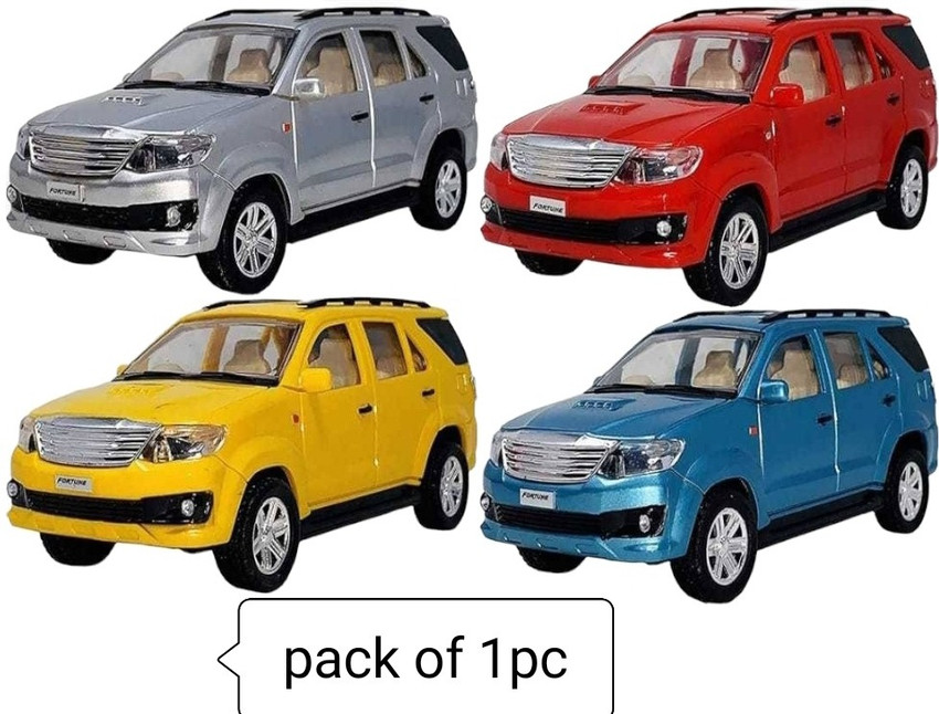 viaan world Pullback Fortuner Toy Car Pullback Fortuner Toy Car
