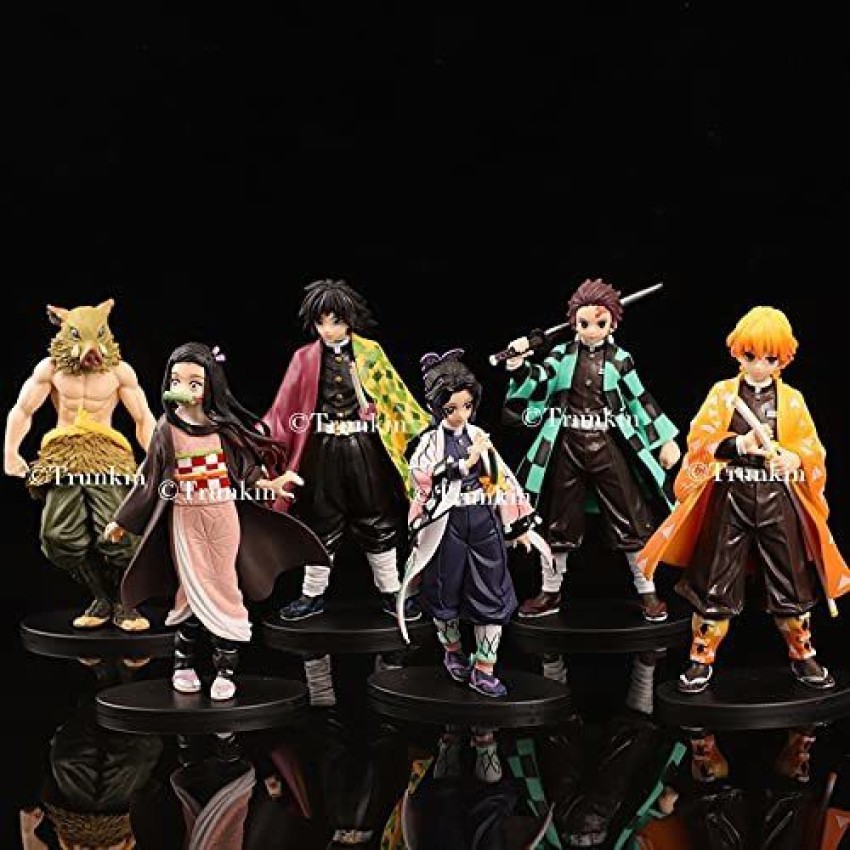 OFFO Demon Slayer Anime Action Figure 20 cm for home decors office desk  and study table  Demon Slayer Anime Action Figure 20 cm for home decors  office desk and study table 
