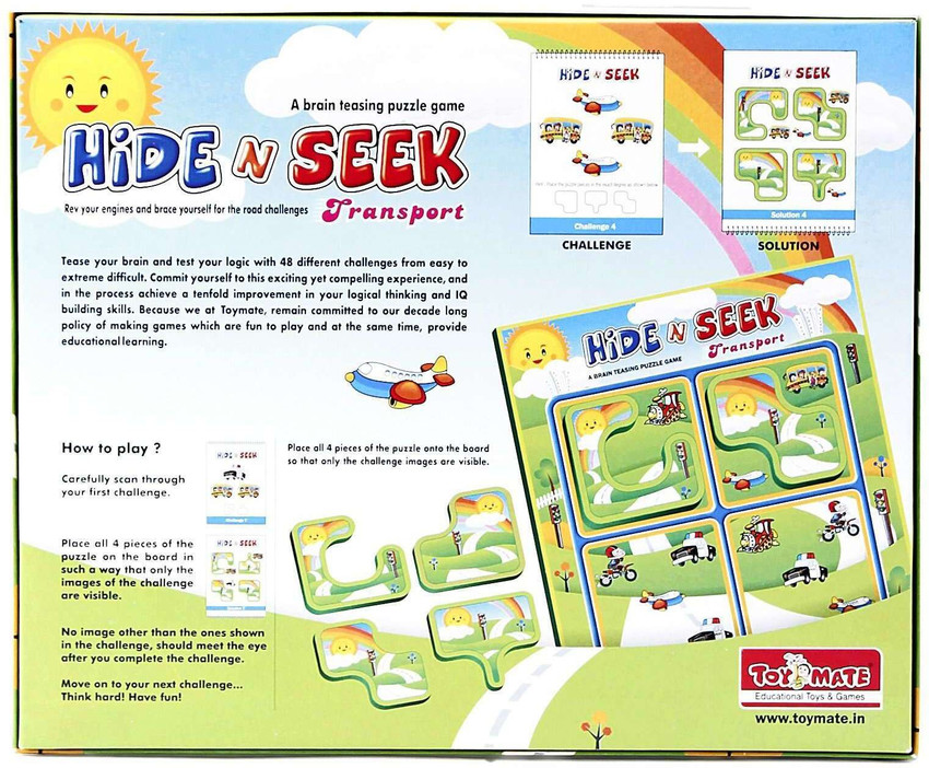 Hide and Seek Games - Rules and Instructions