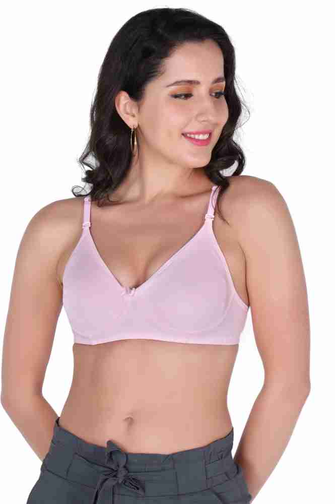 Body tonic Women Solid Cotton Non Padded Non-Wired Stylish Bra for Women  (as1, Numeric, Numeric_32, Regular, Regular, Tall, Beige, 34) at   Women's Clothing store