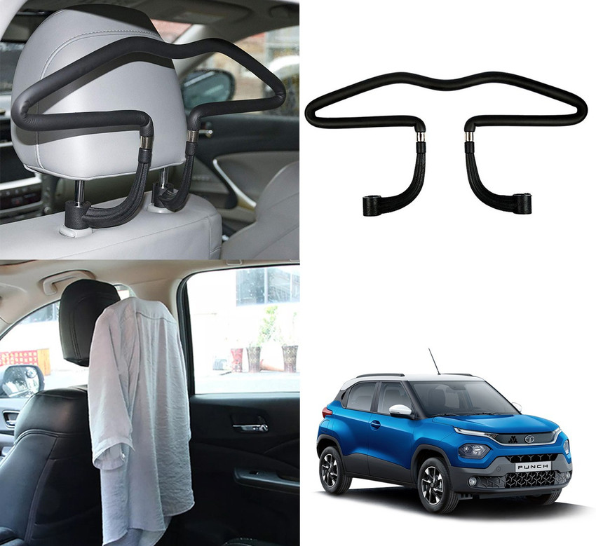 Oshotto Stainless Steel Car Coat Hanger For Tata Punch Black Car Coat Hanger Price in India Buy Oshotto Stainless Steel Car Coat Hanger For Tata Punch Black Car Coat