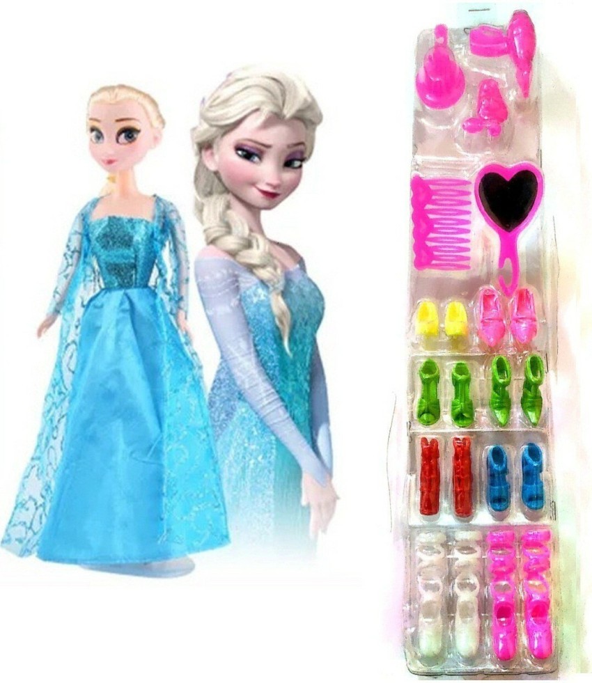 Shirsti collection Fashion Frozen Doll ZX666 with Beauty Set& Juta 