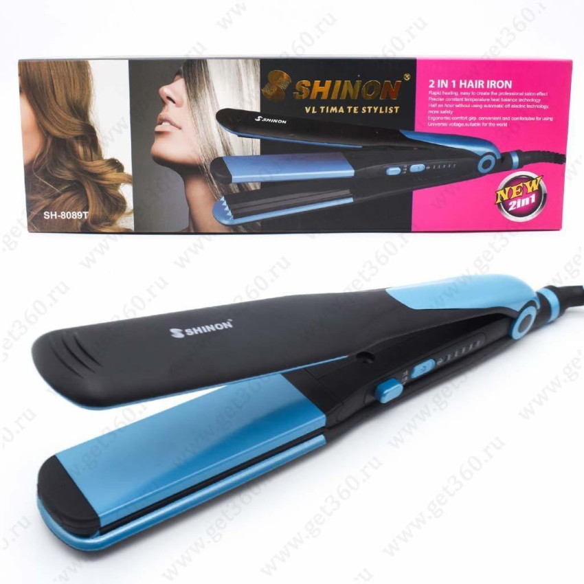 S2S SHINON 2IN1 8089 HAIR IRON 1 Electric Hair Styler Price in