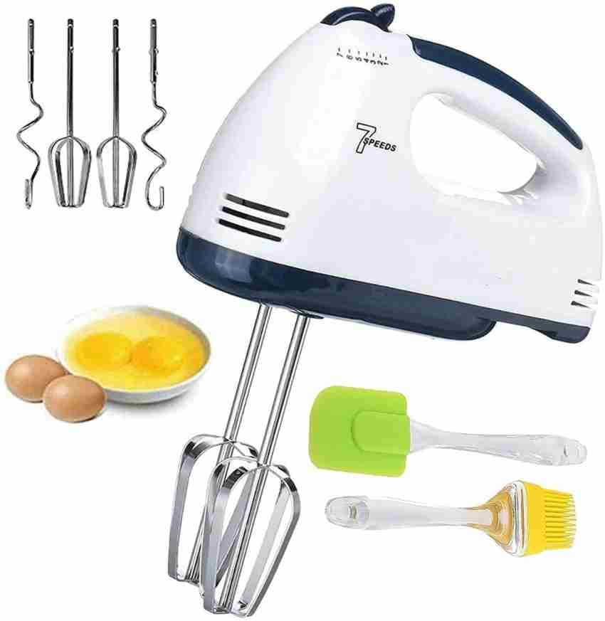 7 Speed Electric Hand Mixer Whisk Egg Beater Cake Baking Home