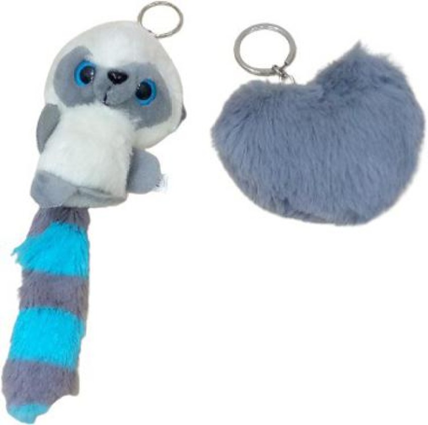 Animal pom clearance pom keyring