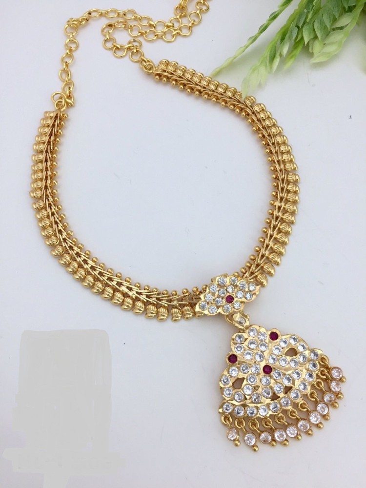 Old model sale gold necklace