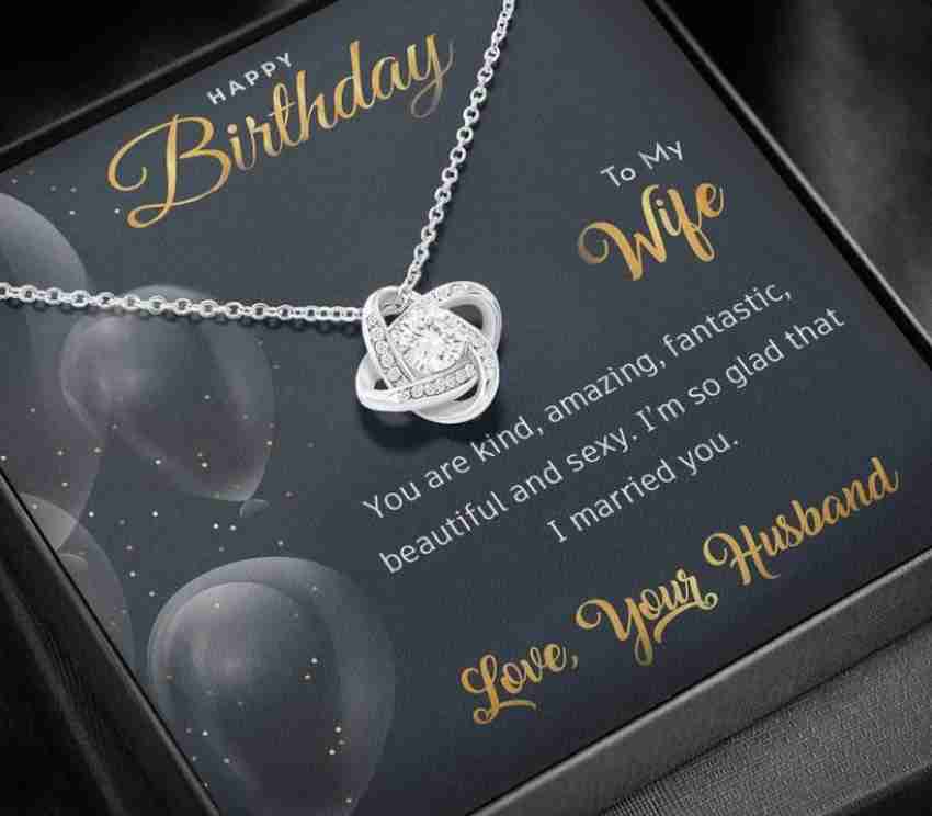 Surprise One Year Anniversary Gift for Wife - Pure Silver Pendant – Fabunora