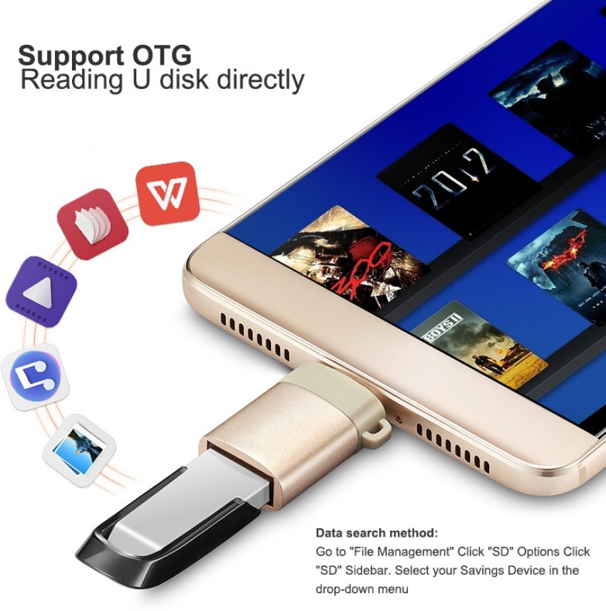 3 in 1 USB OTG Cable Adapter Micro USB Hub USB OTG Adapter for Smartphone  Drop Shipping 29