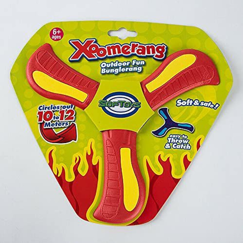 BM RETAIL Xoomerang Throw Fly and Catch Outdoor Games For Kids
