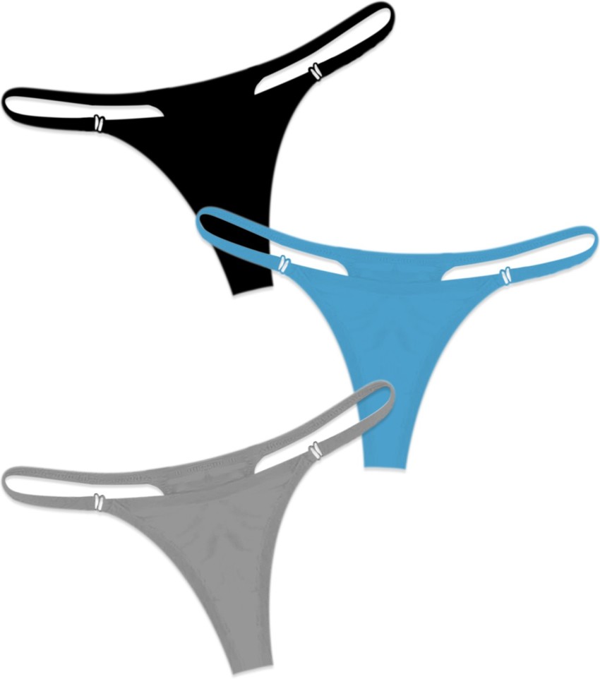 Buy Best Women Thong Blue Panty - Buy Buy Best Women Thong Blue Panty  Online at Best Prices in India