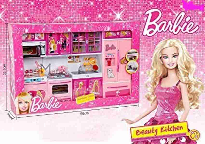 Barbie kitchen shop set flipkart