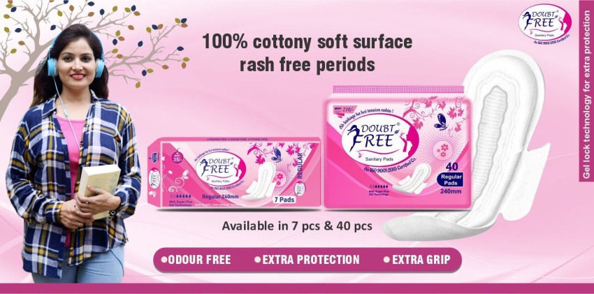 Wonderize Dry Comfort Regular Size Sanitary napkins - 80 Pads with Four  Wall Protection and Odour Control Sysytem, Combo Pack Sanitary Pad, Buy  Women Hygiene products online in India