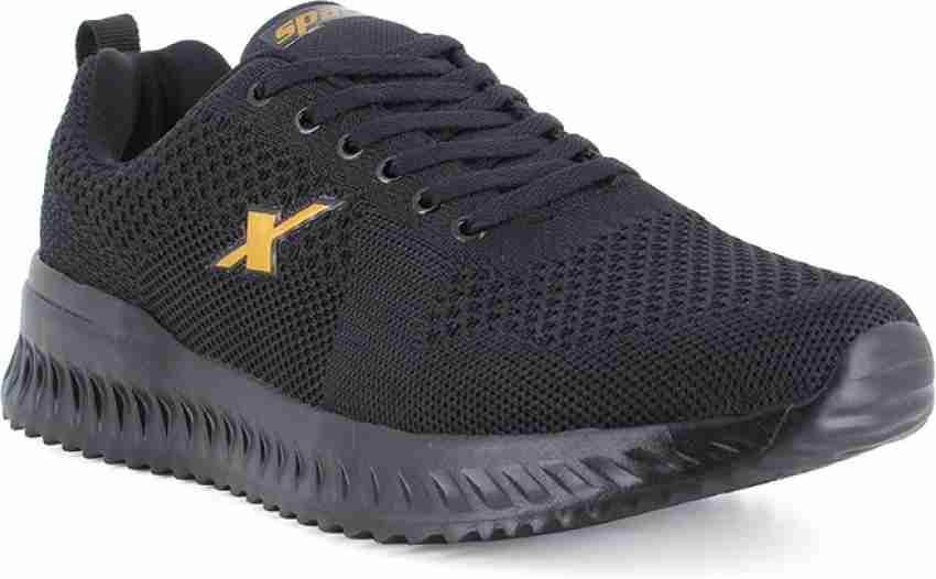 Sparx running sales shoes black