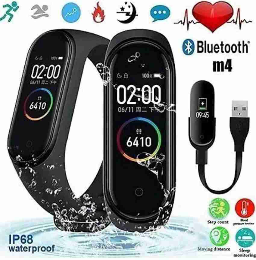 Globalspectra M4 SMART FITNESS BAND FOR UNISEX SET OF 1 BOX BLACK