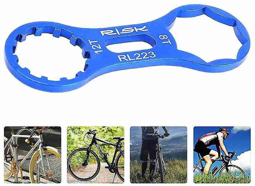 Bicycle online fork cap
