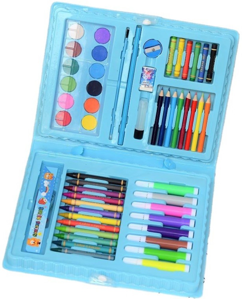 PODDAR RETAIL 68Pcs Drawing/Art/Craft/Painting/Colour  Set/Kit for Kids/Child - Art Set, Colour Box