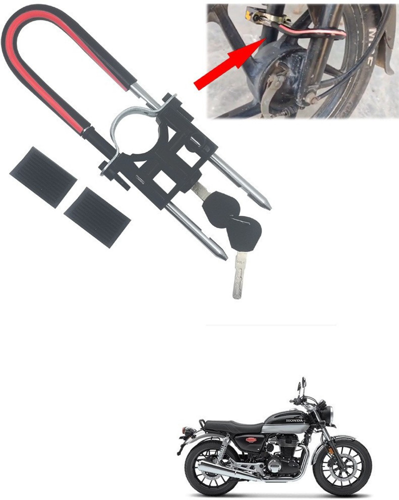 AutoGnix Bike Front Shocker Lock Wheel Lock For Hness CB350 Wheel Lock Price in India Buy AutoGnix Bike Front Shocker Lock Wheel Lock For Hness CB350 Wheel Lock online at Flipkart