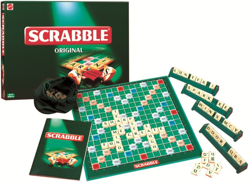 Crossword Scrabble Original Word Game Big Size Word Games Board Game - Scrabble  Original Word Game Big Size . shop for Crossword products in India.