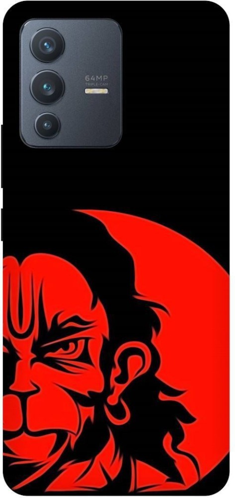 PICHKU Back Cover for VIVO V23 PRO  5G-V2132-HANUMAN,JI,MARUTI,BAJRANG,BALI,BALAJI,JAI SHREE RAM,BHAGWA,HINDU -  PICHKU 