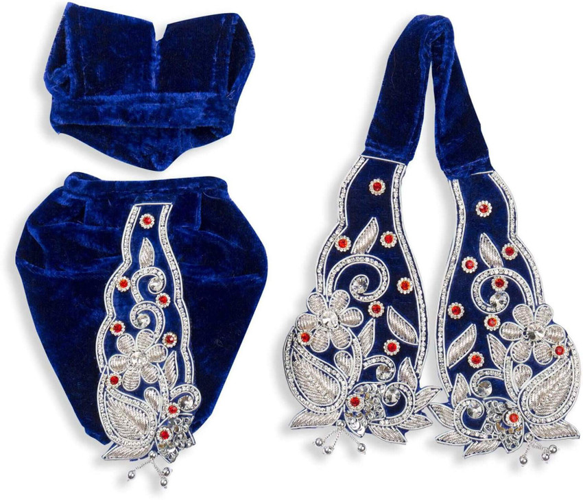 shoppindevine Radha Krishna poshak with This Beautiful Blue Colour Zardosi Chenile Poshak Dress Price in India Buy shoppindevine Radha Krishna poshak with This Beautiful Blue Colour Zardosi Chenile Po...