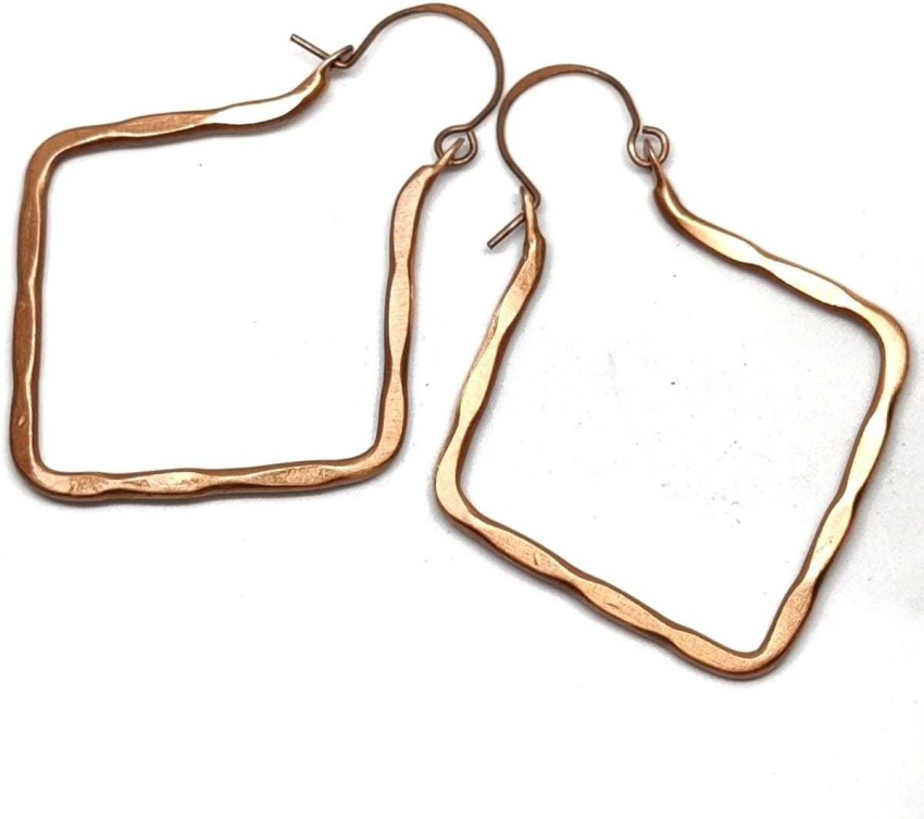 Buy Pure Copper Earrings for Men and Women Isha Adiyogi Pure Online in  India  Etsy