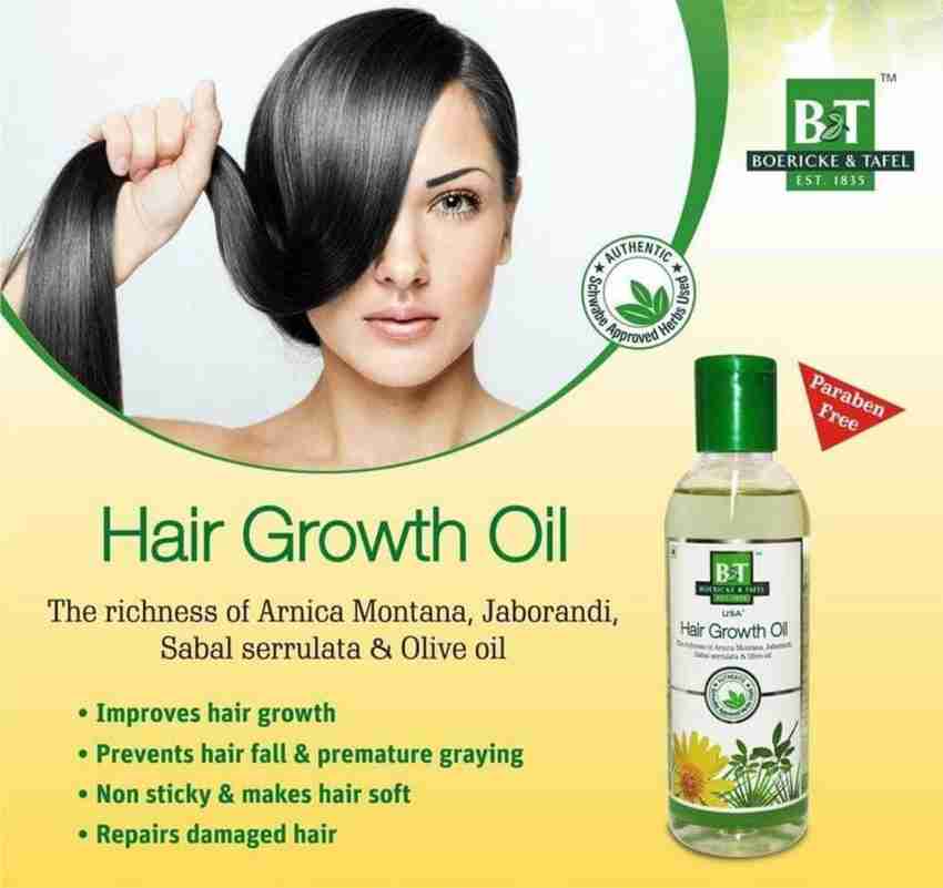 Homeopathic outlet hair oil