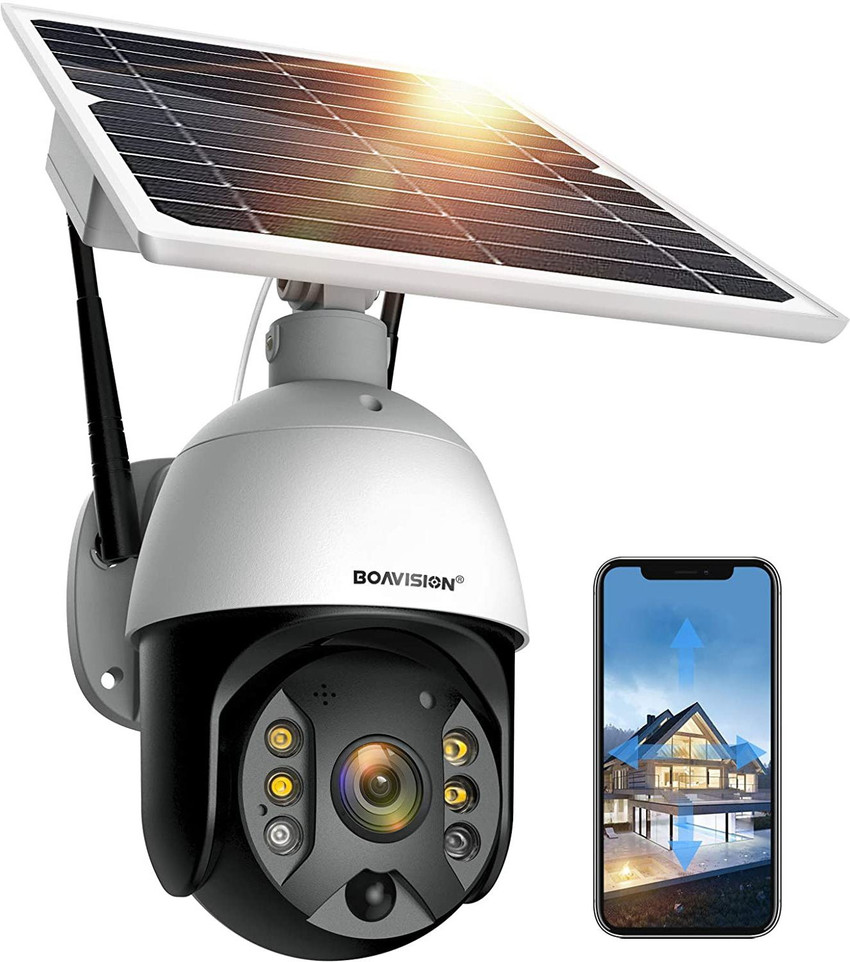 TOTAL Solar Power 4G Wifi IP Cameras Cloud Storage Solar Panel