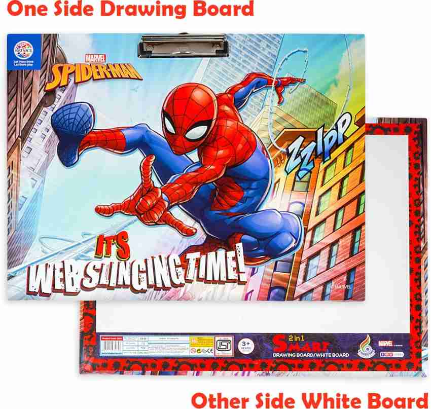 RATNA'S Marvel Spiderman 2 in 1 Jumbo Drawing Pad Price in India - Buy RATNA'S  Marvel Spiderman 2 in 1 Jumbo Drawing Pad online at